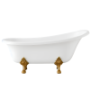 BANERA VICTORIANA CLAWFOOT DORADO 175*76*75CM