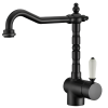 GRIFO MONO DE COCINA CLASSIC NEGRO MATE