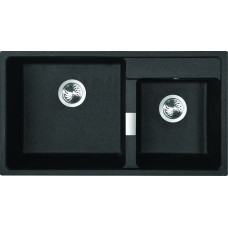 FREGADERO CUARZO XC-BLACK 