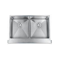 FREGADERO COCINA FH3322DBB 838X559X228 S.E.DOBLE