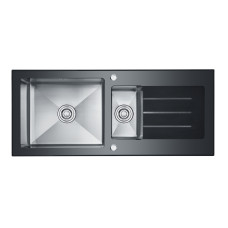 FREGADERO COCINA NEGRO - INOX