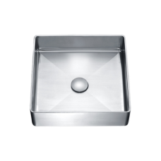 LAVABO DE SOBREPONER EN INOX 36*36*14CM WBT3636140