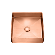 LAVABO DE SOBREPONER EN INOX 36*36*14CM WBT3636140RG