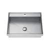 LAVABO DE EMPOTRAR EM INOX 52*41*13CM WBT5241