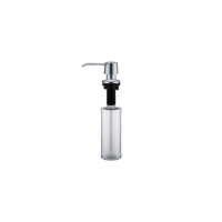 DISPENSADOR DE JABON COLOR CROMADO