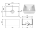 FREGADERO COCINA 922 FARM SINK 610*457*254