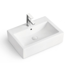 LAVABO BLANC FH-378 600*430*160 APOYO/WHITE