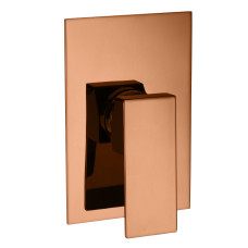  MEZCLADOR MONOMANDO THAMES SIN DESVIADOR EN ACABADO ROSE GOLD