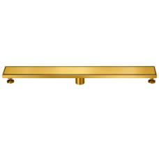 DESAGUE LINEAL INOXIDABLE DORADO 80 CM