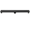 DESAGUE LINEAL INOXIDABLE  NEGRO MATE 150 CM