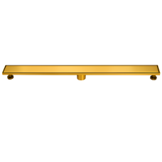 DESAGUE LINEAL INOXIDABLE DORADO 150 CM