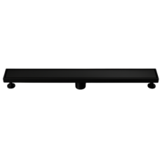 DESAGUE LINEAL INOXIDABLE NEGRO MATE 80 CM