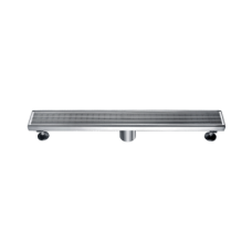 Desagüe Lineal Dawn 80 cm en Acero Inoxidable - Diseño Moderno con Rejilla - Acabado Acero Satinado –  LWN320304