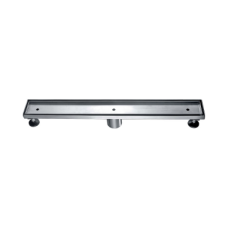 Desagüe de Piso Lineal Dawn 150 cm en Acero Inoxidable – Acabado Acero Satinado -  Reversible -  LCO590304