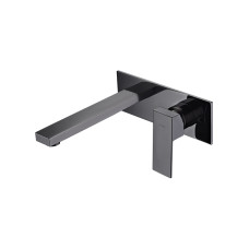 GRIFO DE PARED MONO THAMES GRAFITO PULIDO