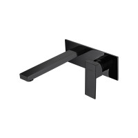 GRIFO DE PARED MONO THAMES NEGRO