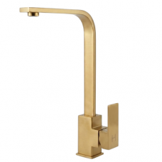 GRIFO MEZCLADOR ECOCHEF COLOR DORADO CEPILLADO