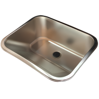 TANQUE DE EMPOTRAR PARA LAVADERO CON 55*45CM EN INOX 304