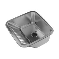 TANQUE DE EMPOTRAR PARA LAVADERO CON 45*45CM EN INOX 304