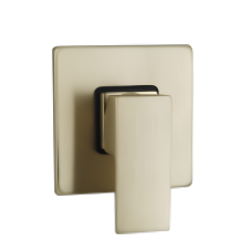 MEZCLADOR DE DUCHA ECOEDGE DORADO SATINADO