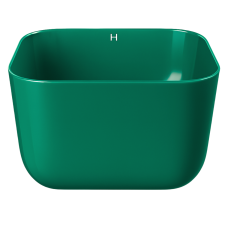 LAVABO A561 ART BASIN 365*365*255MM COLOR GREEN