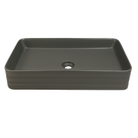 CUBA AURA A442 ART BASIN 610*335*110MM ML GREY