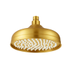 DUCHA CLASSICAL SIN BRAZO CON 210MM COLOR DORADO SATINADO