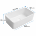 BACHA COCINA FARM 843*457*254 BRATTI