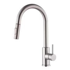 GRIFO SIENA MONO PULL OUT BRATTI NÍQUEL