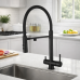 GRIFO UDINE MONO PURIFICADOR BRATTI NEGRO MATTE 