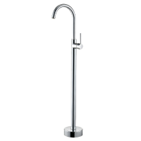 GRIFO SIENA MONO DE PISO BRATTI CROMADO 