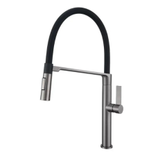 GRIFO MAIORI MONO DE COCINA GRAFITO CEPILLADO BRATTI