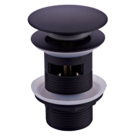 VALVULA BRATTI C/LADRON NEGRO MATTE