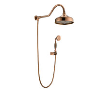 DUCHA CON DESVIADOR ROSE GOLD CLASSICAL