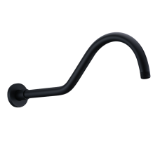 BRAZO DE PARED CON 380MM PARA DUCHA CLASSICAL COLOR NEGRO MATTE