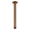 BRAZO DE TECHO CON 250MM PARA DUCHA COLOR ROSE GOLD