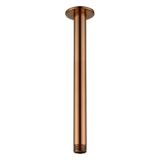 BRAZO DE TECHO CON 250MM PARA DUCHA COLOR ROSE GOLD