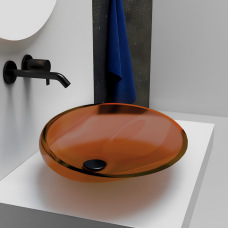 LAVABO BORGHI CON 540*400*150MM DE APOYO COLOR MARRON